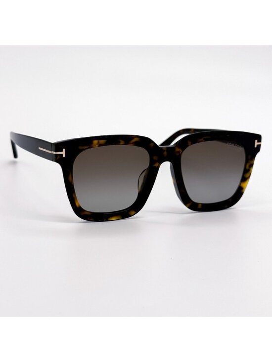 NEW TOM FORD SARI TF690F 52H POLARIZED HAVANA/BROWN WOMEN EYEWEAR FT0690/S main image 6